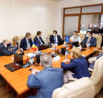 O delegație a înalților oficiali europeni în vizită de lucru la ANSP
