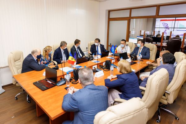 O delegație a înalților oficiali europeni în vizită de lucru la ANSP