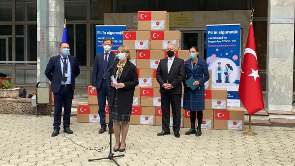 Republica Moldova a recepționat 70.000 de doze de vaccin Sinovac din partea Turciei