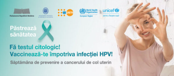 În Republica Moldova, a demarat Săptămâna de prevenire a cancerului de col uterin