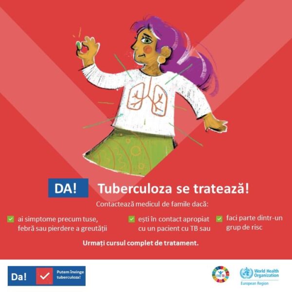 Ziua mondială a tuberculozei: “Da! Putem stopa TB!