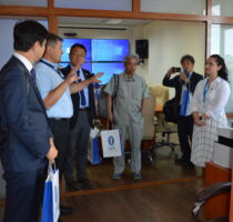 Reprezentanții Agenției Japoneze de Cooperare Internațională în vizită oficială la Agenția Națională pentru Sănătate Publică