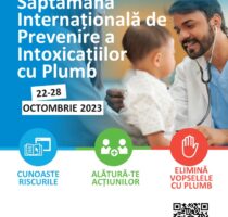 În perioada 22-28 octombrie, marcăm Săptămâna internațională de prevenire a intoxicațiilor cu plumb