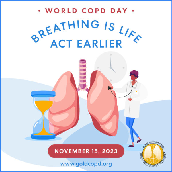  Ziua mondială a bolii pulmonare obstructive cronice