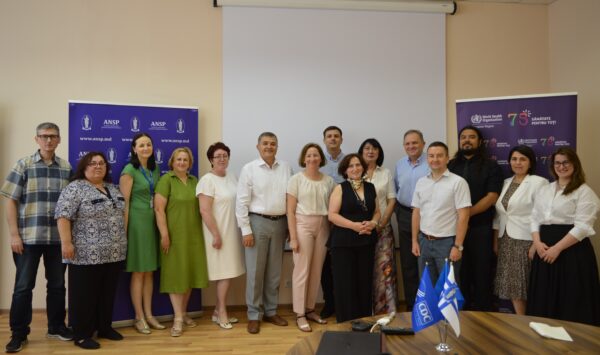 Conducerea ANSP a avut o întrevedere cu echipa Misiunii de evaluare a Programului național de combatere a hepatitelor virale în Republica Moldova