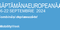 ”Să folosim spațiul public împreună!” – este tema Săptămânii Europene a Mobilității din anul curent