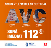 A fost lansată Campania națională de comunicare pentru recunoașterea semnelor accidentului vascular cerebral (AVC)